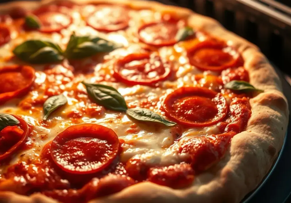 Jak piec pizzę mrożoną, by smakowała jak z pizzerii?