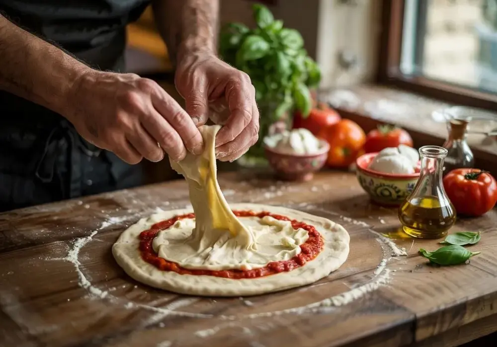 Ile powinno wyrastać ciasto na pizzę, aby uniknąć zakalca?