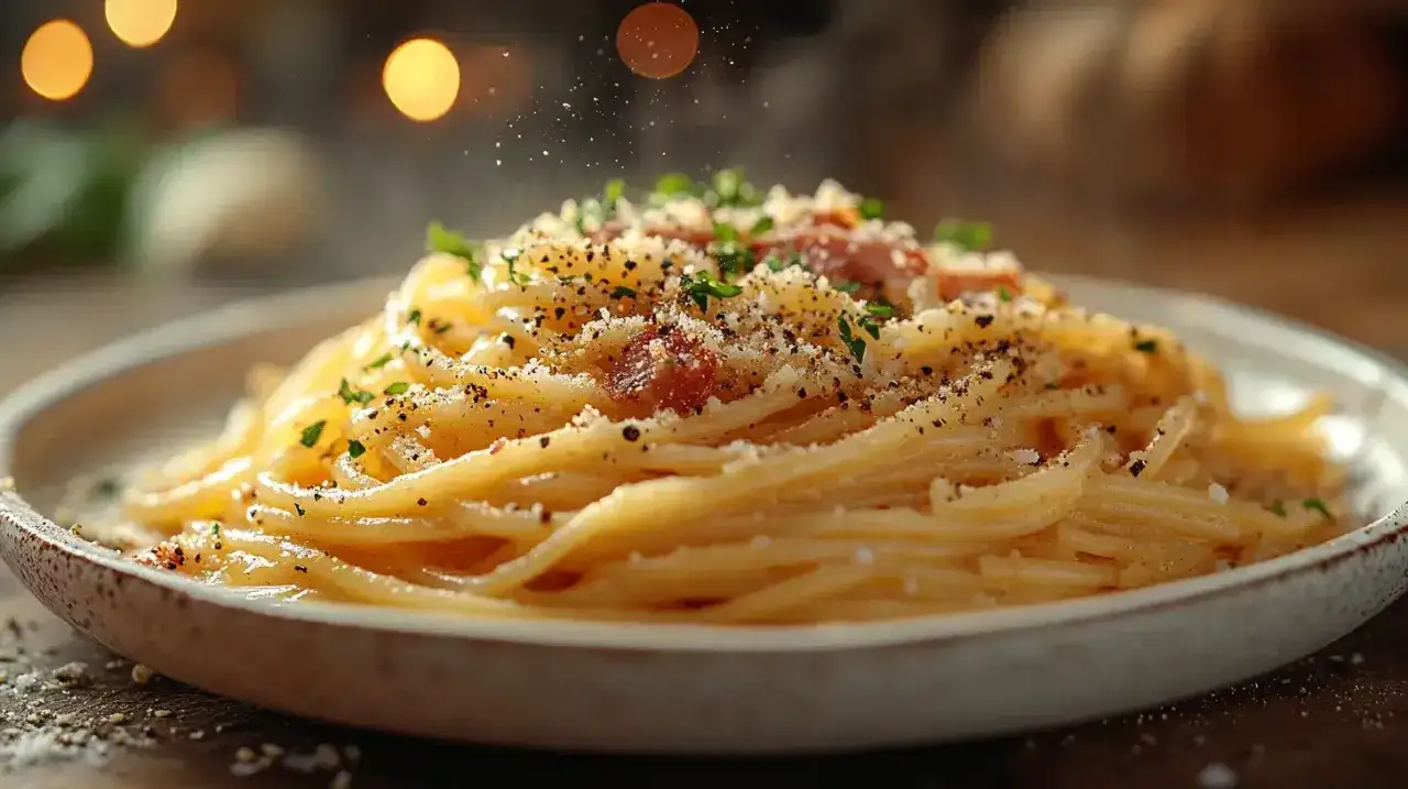 Pyszne spaghetti carbonara, idealne na obiad. Dowiedz się, jak zrobić carbonare krok po kroku.